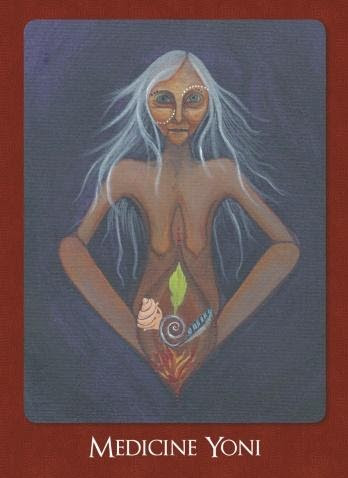 Yoni Oracle Cards created by Georgie Catling