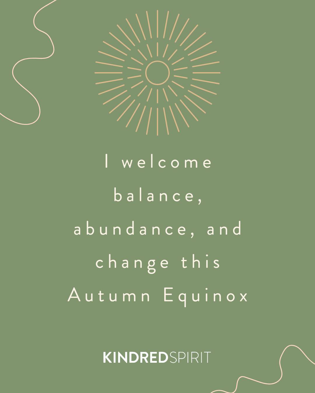 Happy Autumn Equinox! 🍂🌾✨
A moment of balance between light and dark, day and night. Set your intentions and welcome the abundance this season brings.
What are you calling in this autumn?