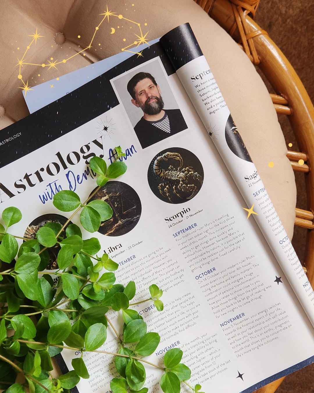 It's Scorpio season! 
Find out what November holds in your monthly horoscope – just click the link in our bio to visit the blog 🌟